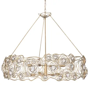 Ethereal Rose 500C08HGOB 8-Light Chandelier - Havana Gold Ombre