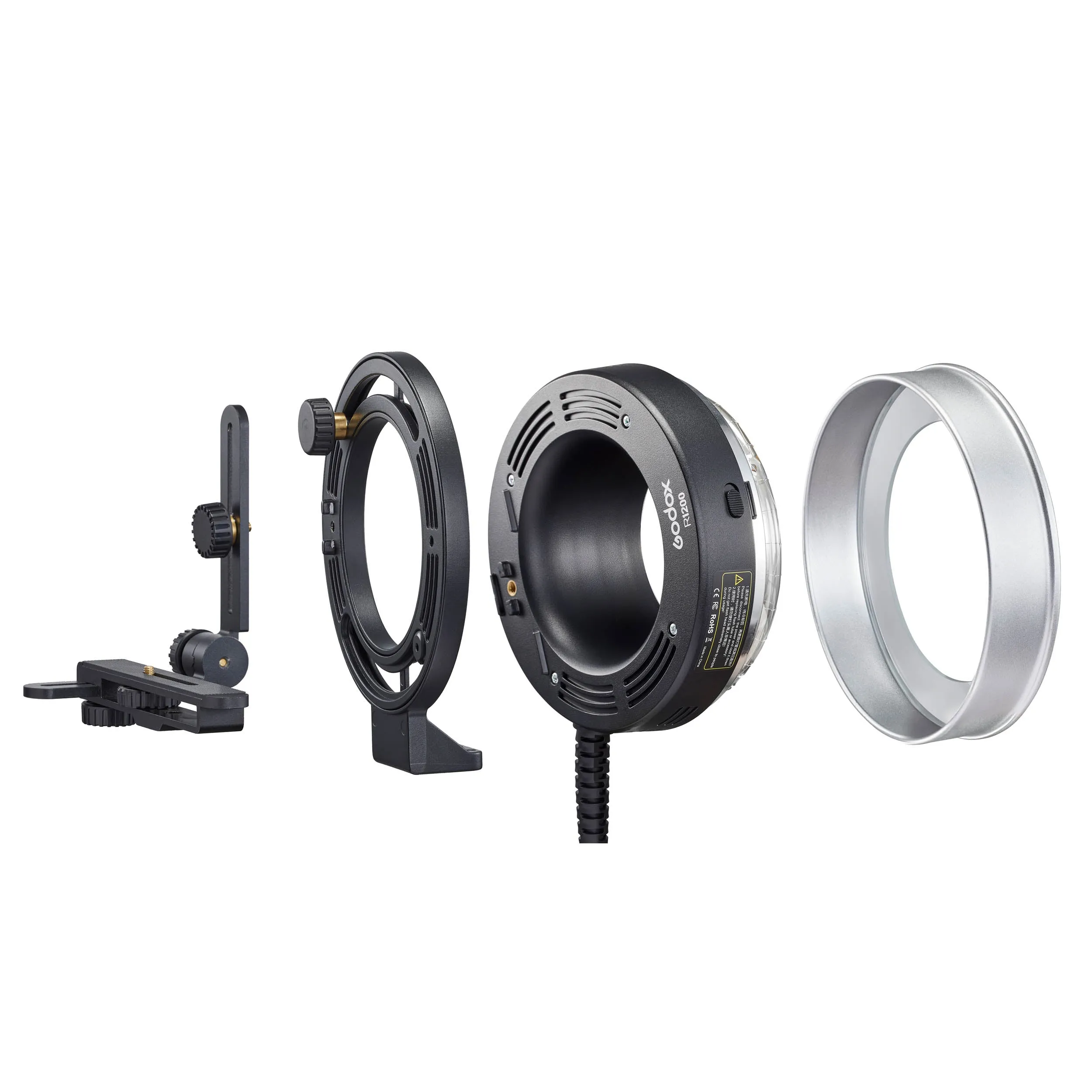 FLB-90 Quick-Rotating Bracket for R1200Ring and R2400 Flash