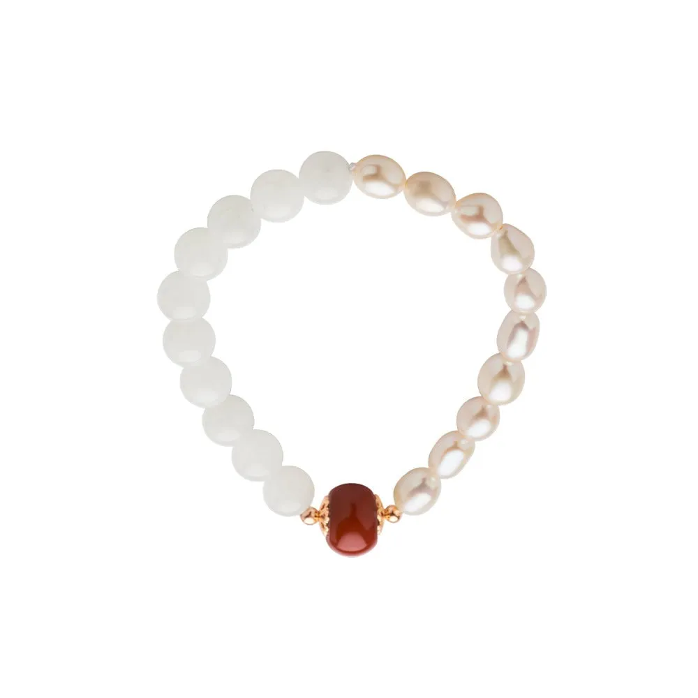 Freshwater Pearl with Agate Gift Set