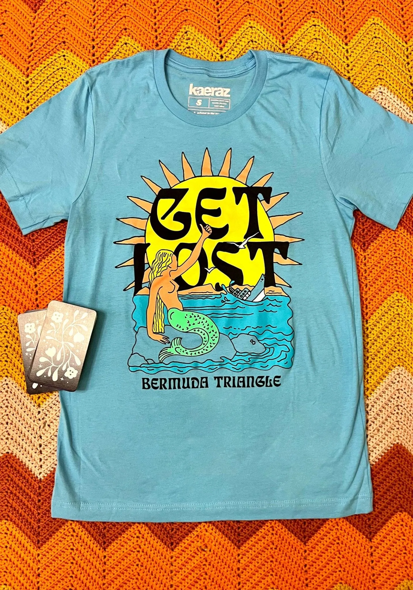 Get Lost Bermuda Mermaid Tee