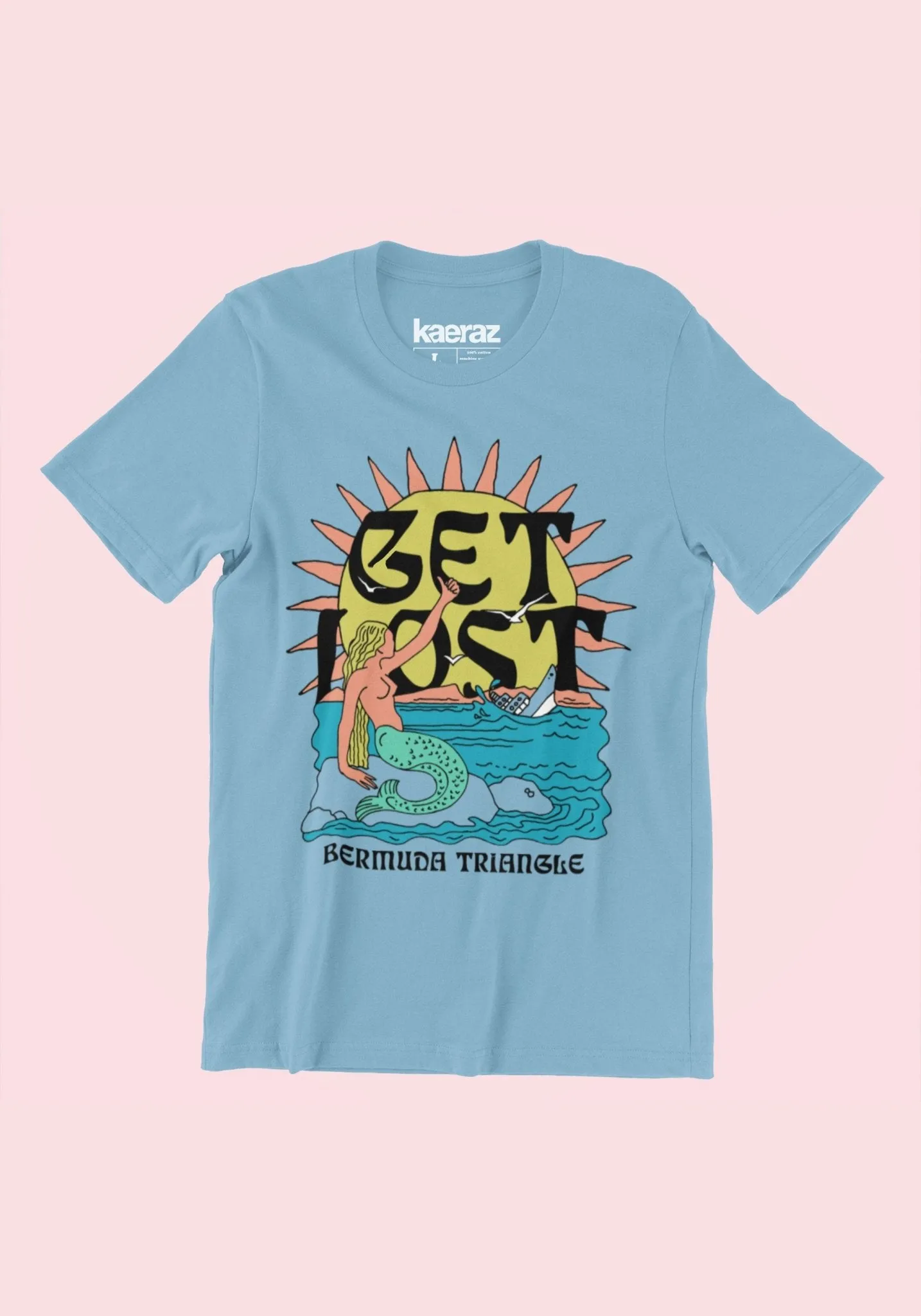 Get Lost Bermuda Mermaid Tee