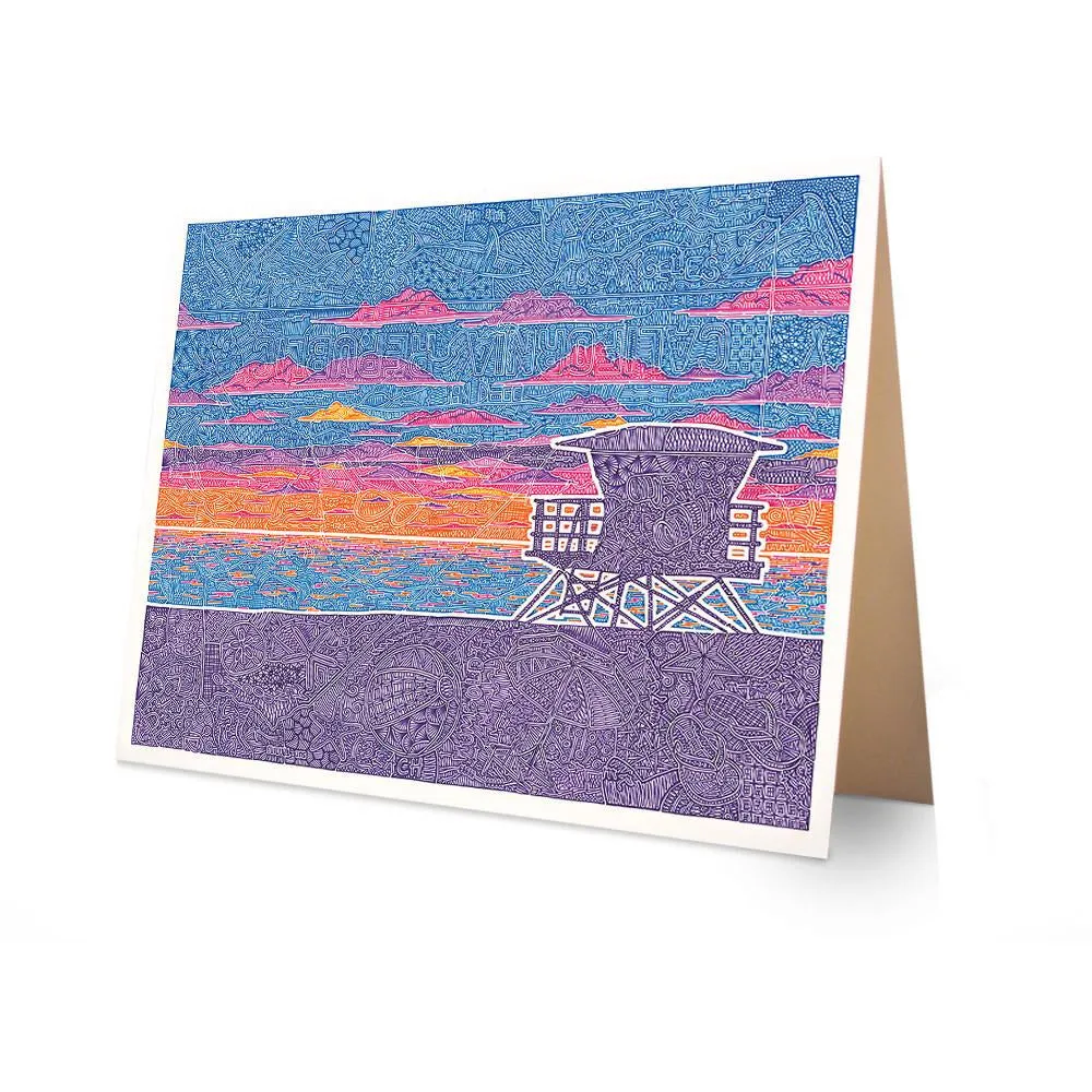 Greeting Card - Coastal California