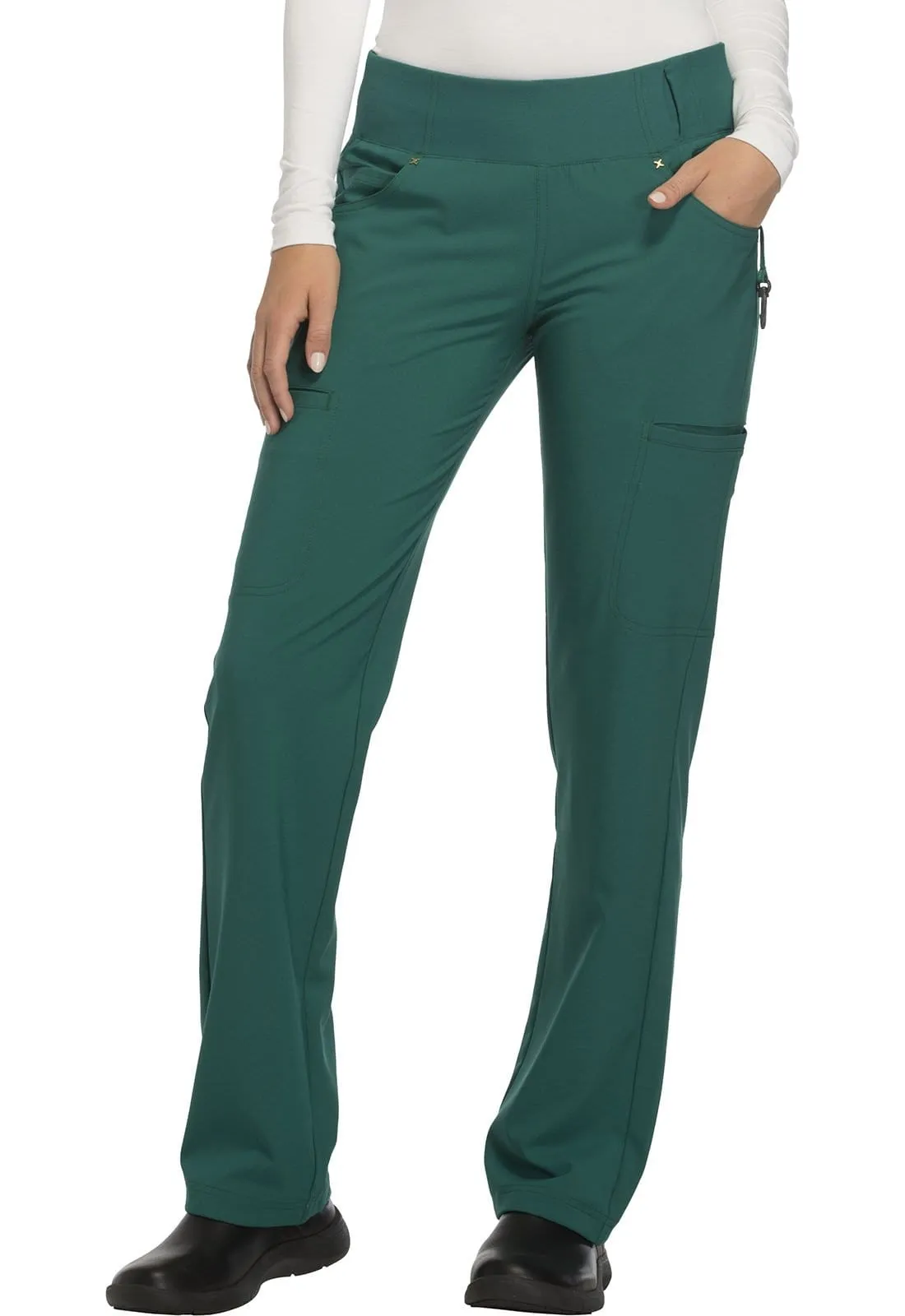 iFlex Cherokee  Mid Rise Straight Leg Pull-on Scrub Pant CK002