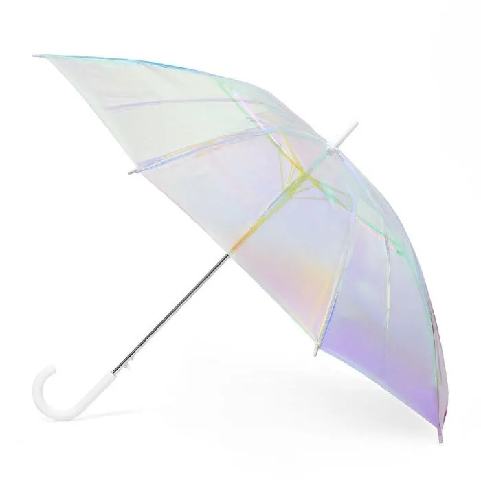 Iridescent Holographic Umbrella