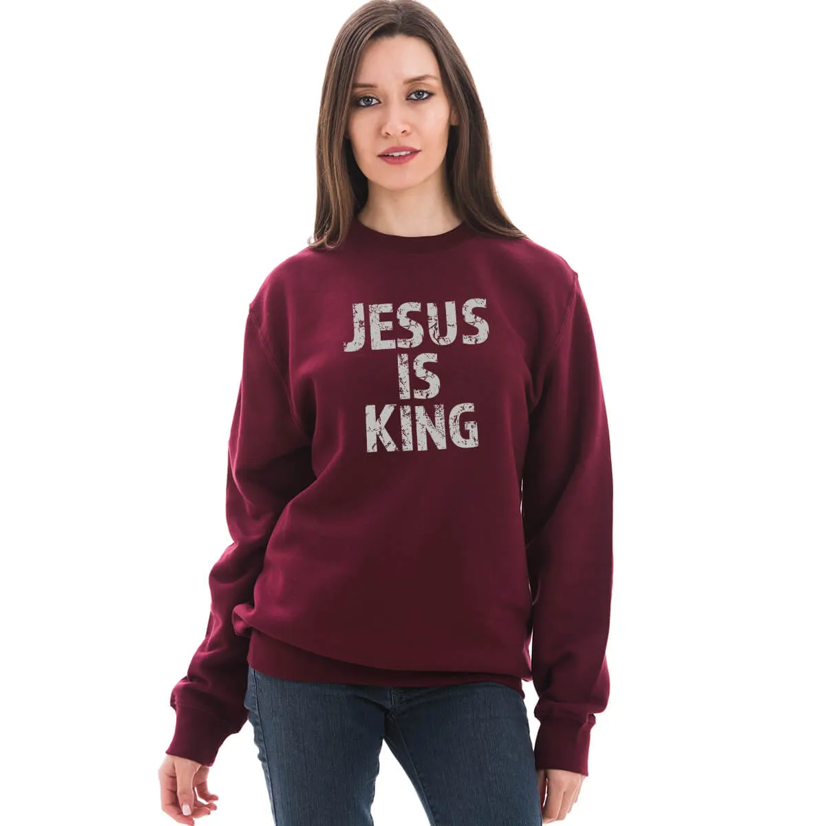 Jesus Is King Crewneck Sweatshirt