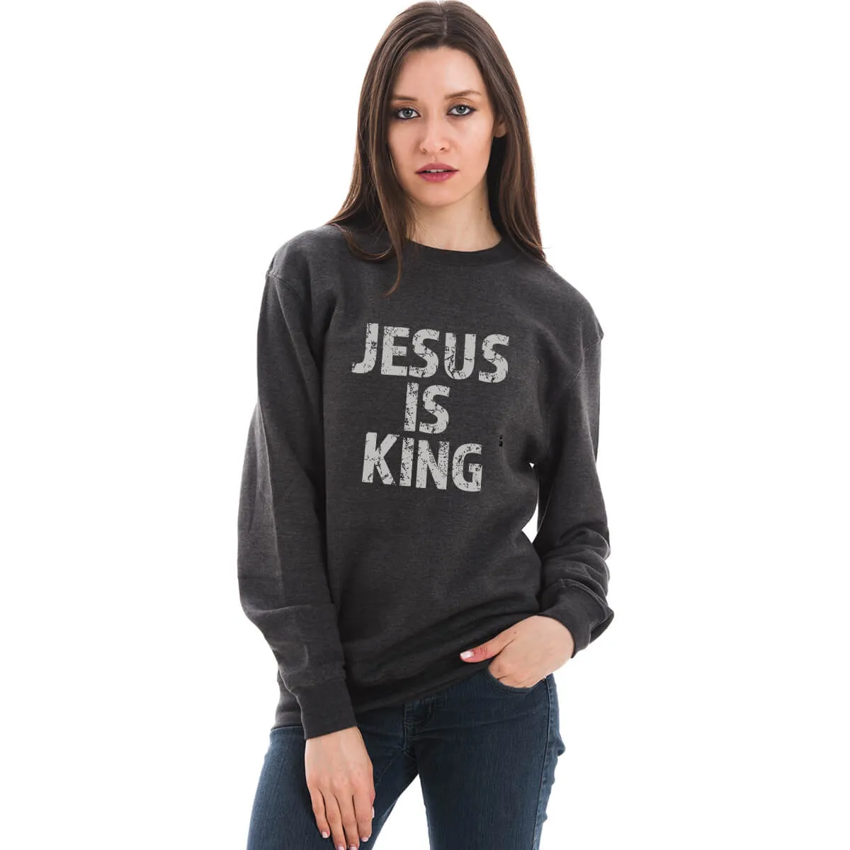 Jesus Is King Crewneck Sweatshirt