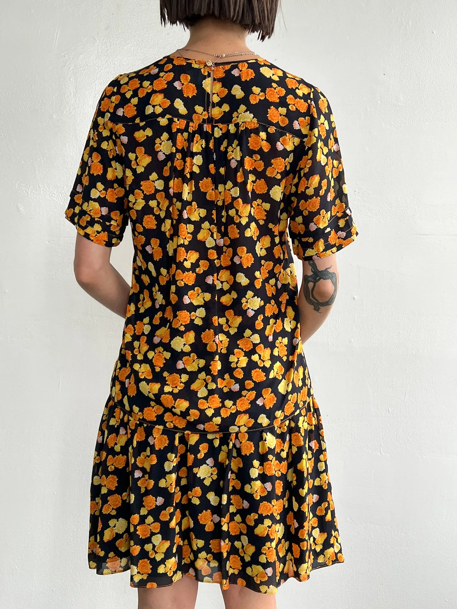 Kenzo Silky Marigold Skirt (M)