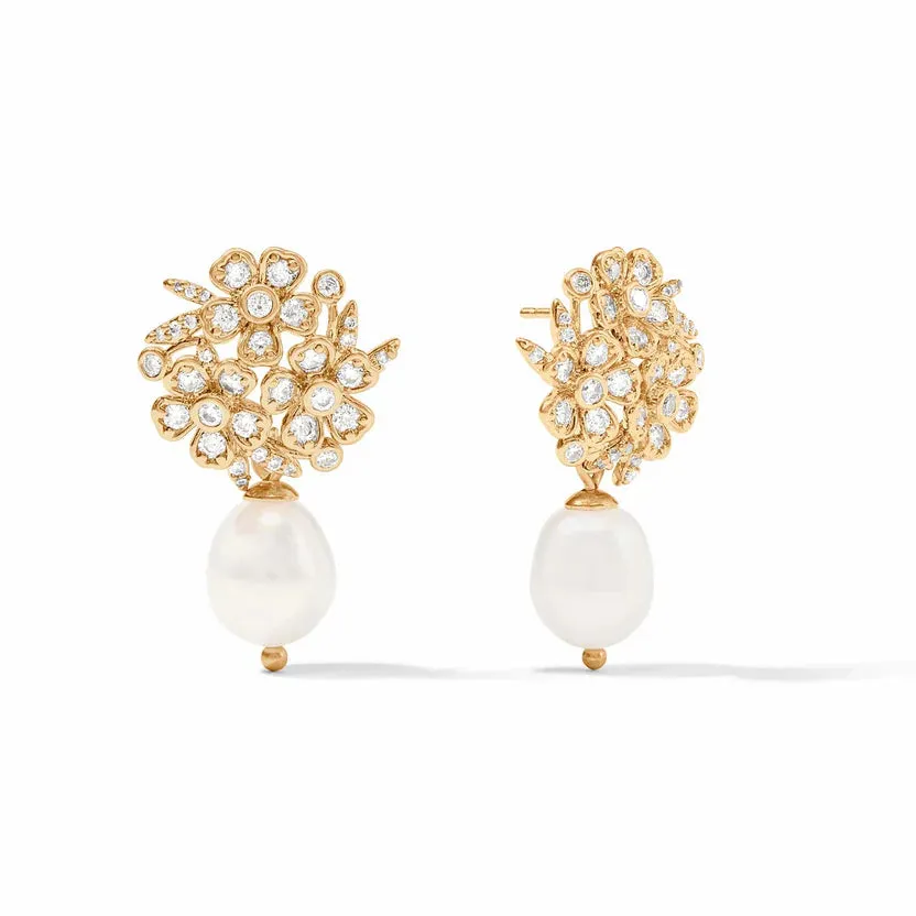 LAUREL PEARL DROP EARRING