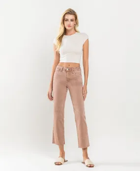 Leading - Mid Rise Straight Jeans