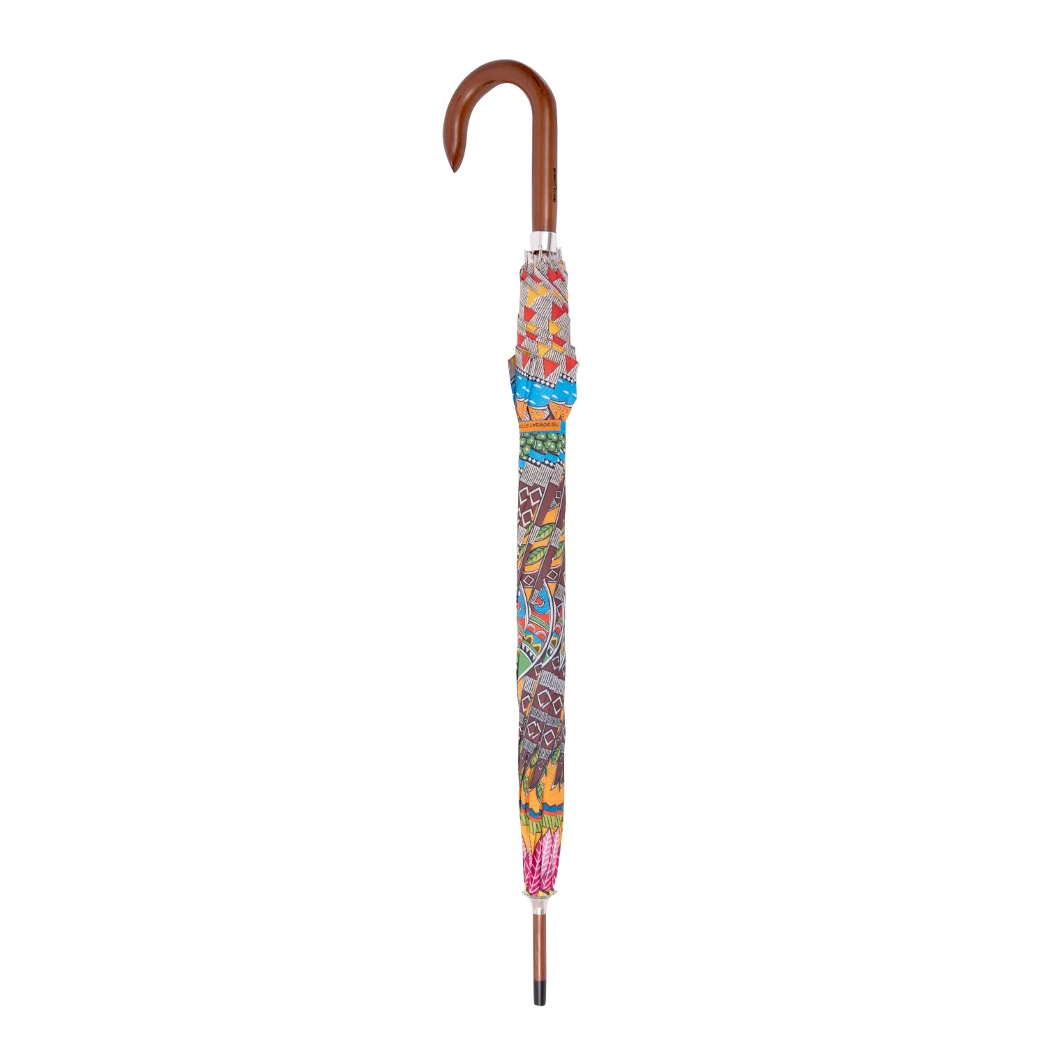 Madhubani Digital Printed Umbrella (Straight)