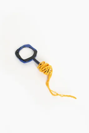 Magnifying Glass Pendant Black/Blue/Yellow