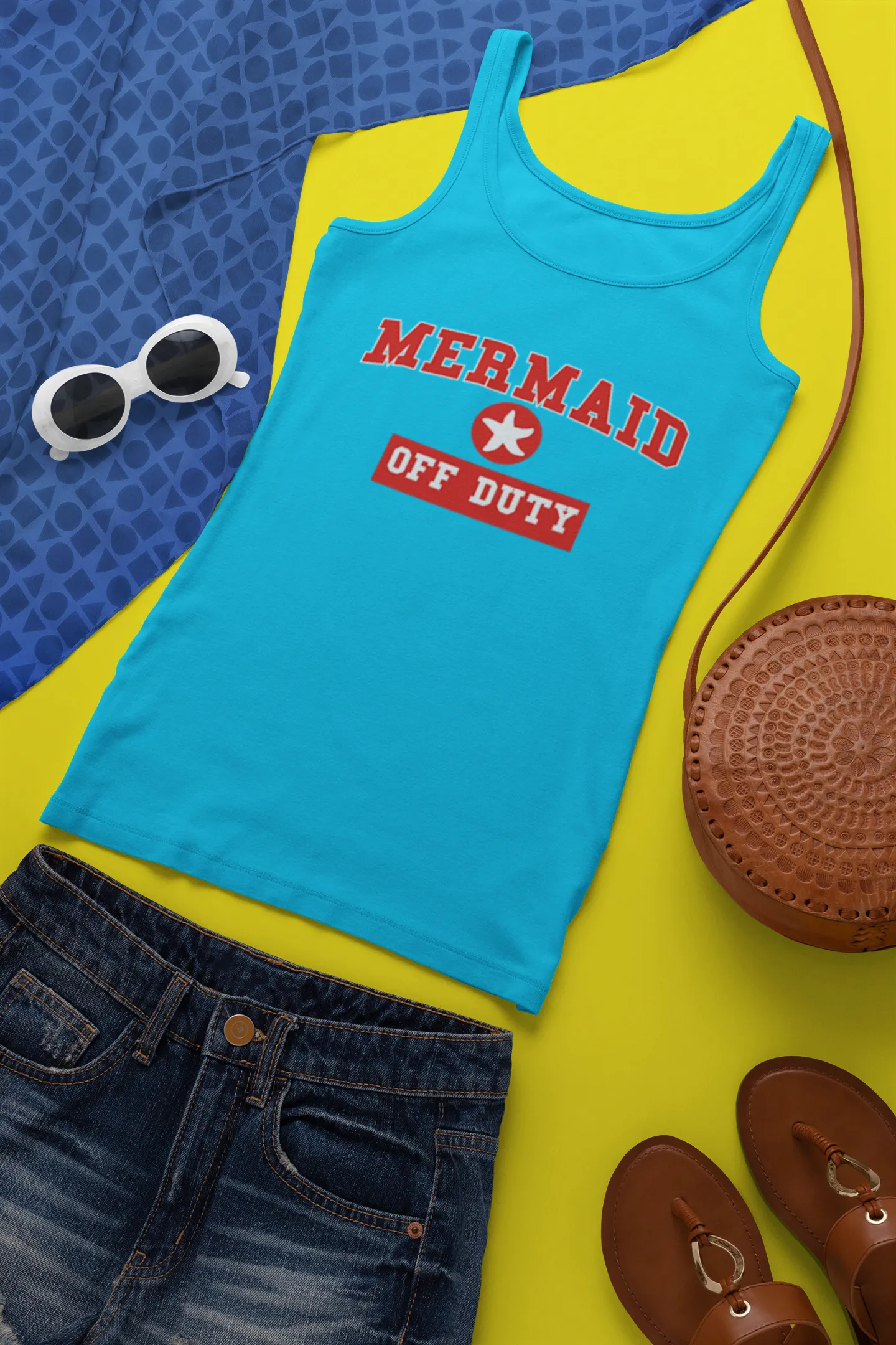 Mermaid Off Duty Women's Tank