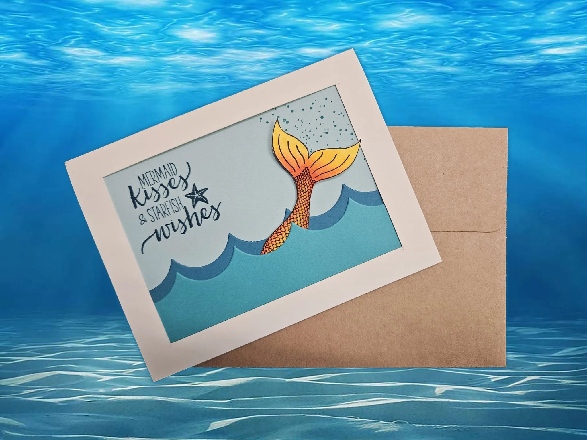 Mermaid Tail Card