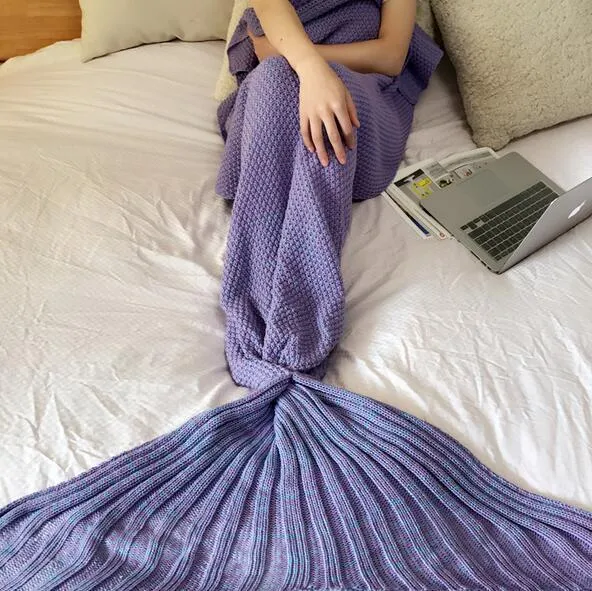 Mermaid Tail - Mermaid Blanket