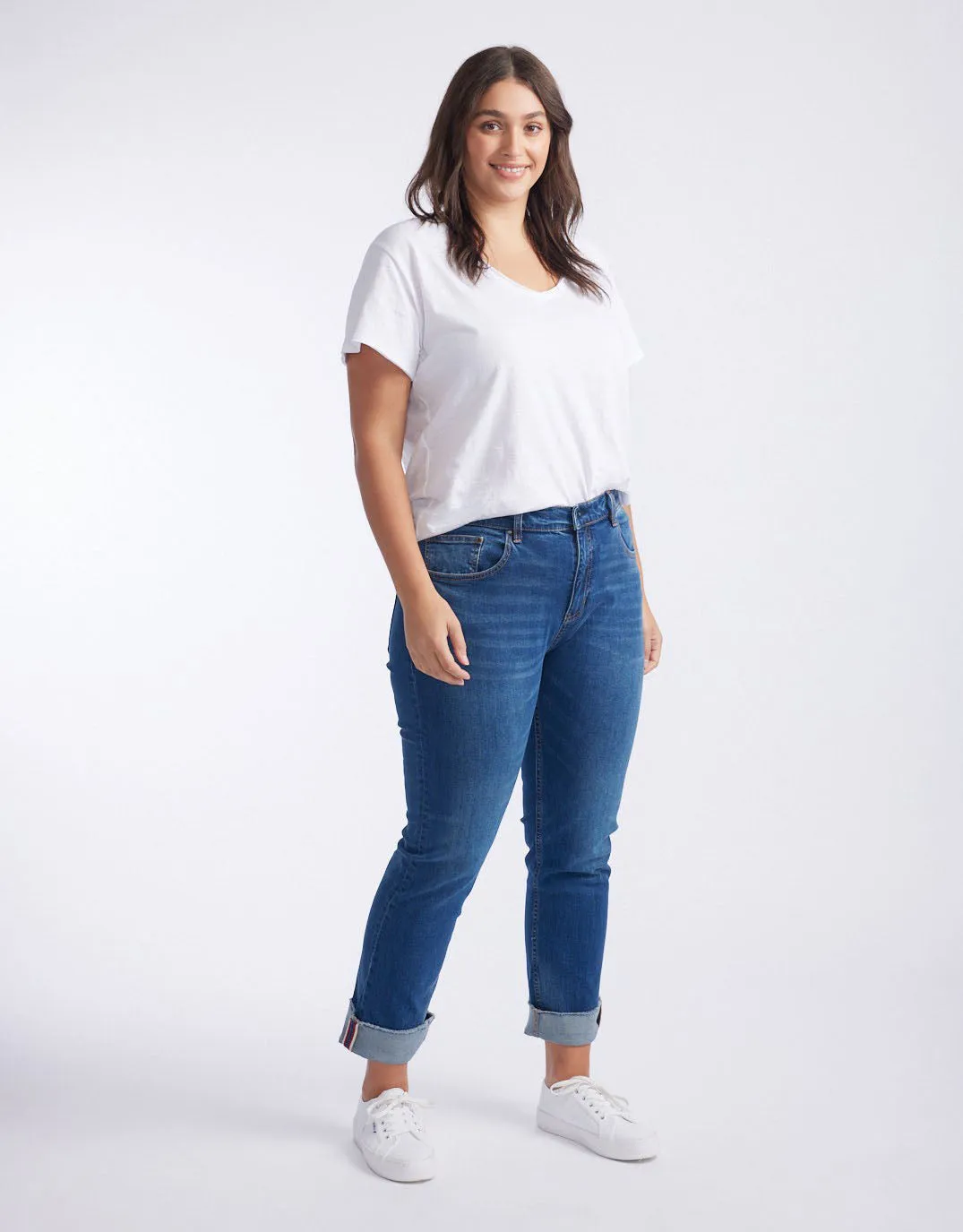 Mila Straight Leg Jean - Dark Wash