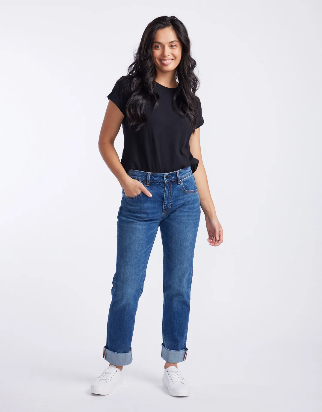 Mila Straight Leg Jean - Dark Wash