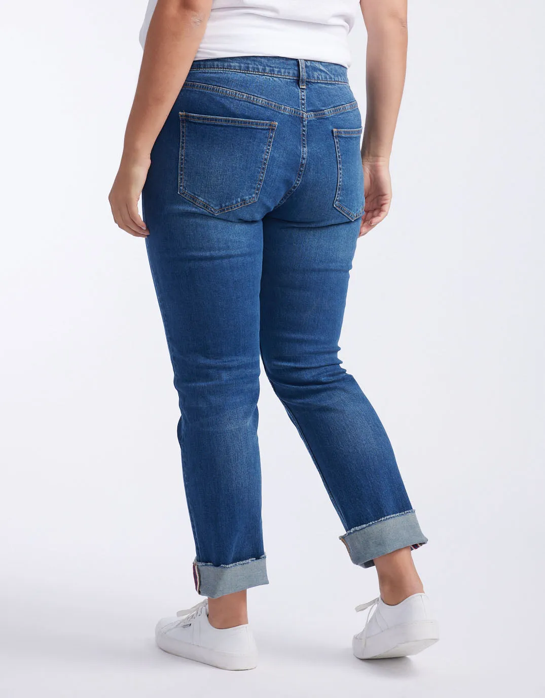 Mila Straight Leg Jean - Dark Wash