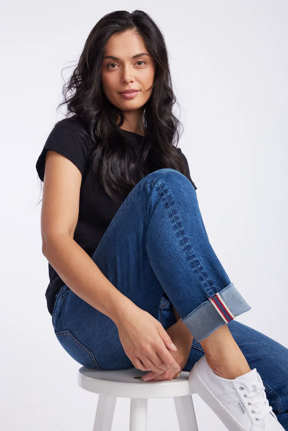 Mila Straight Leg Jean - Dark Wash