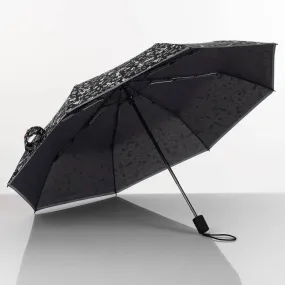 Moomin In The Garden Manual Umbrella Black - Lasessor