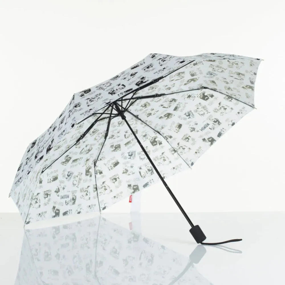 Moomin In The Garden Manual Umbrella White - Lasessor