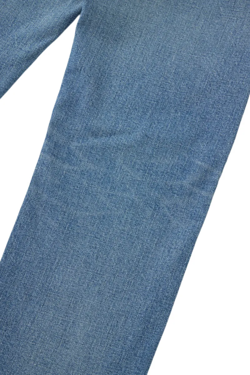 Moussy Denim Bradenton Straight Jeans in Blue