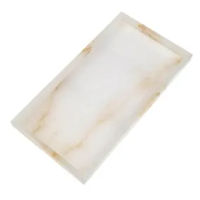 NS Alabaster Tray Lg