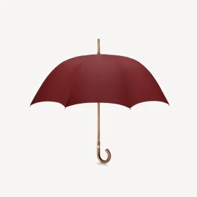 Oak Umbrella for Men - Burgundy