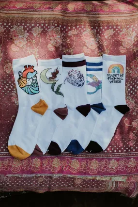 Pisces Mermaid Socks