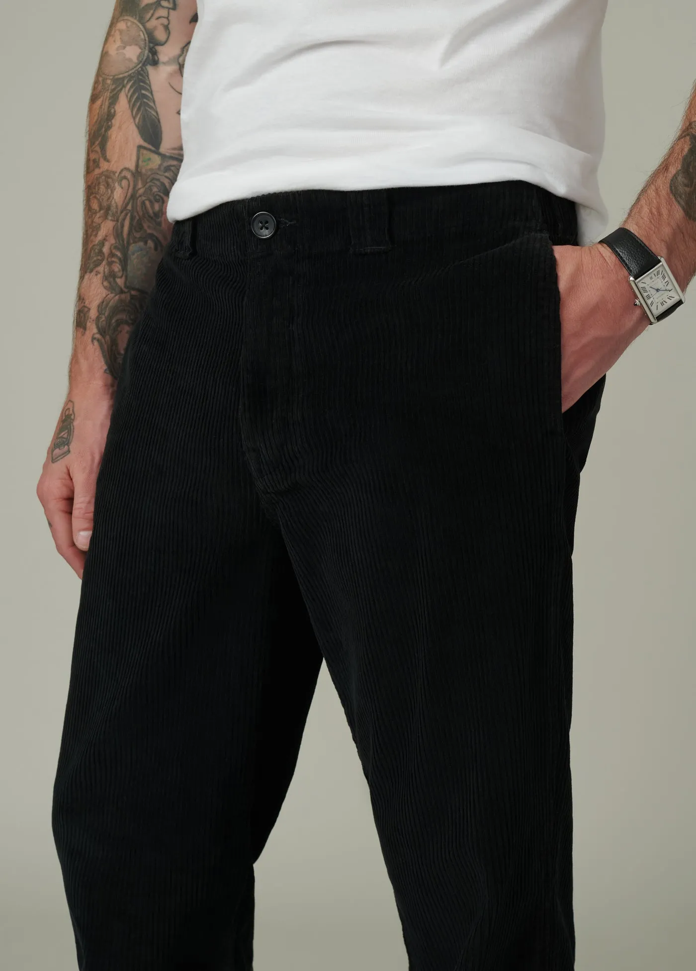 RELAXED CORD TROUSER 32"