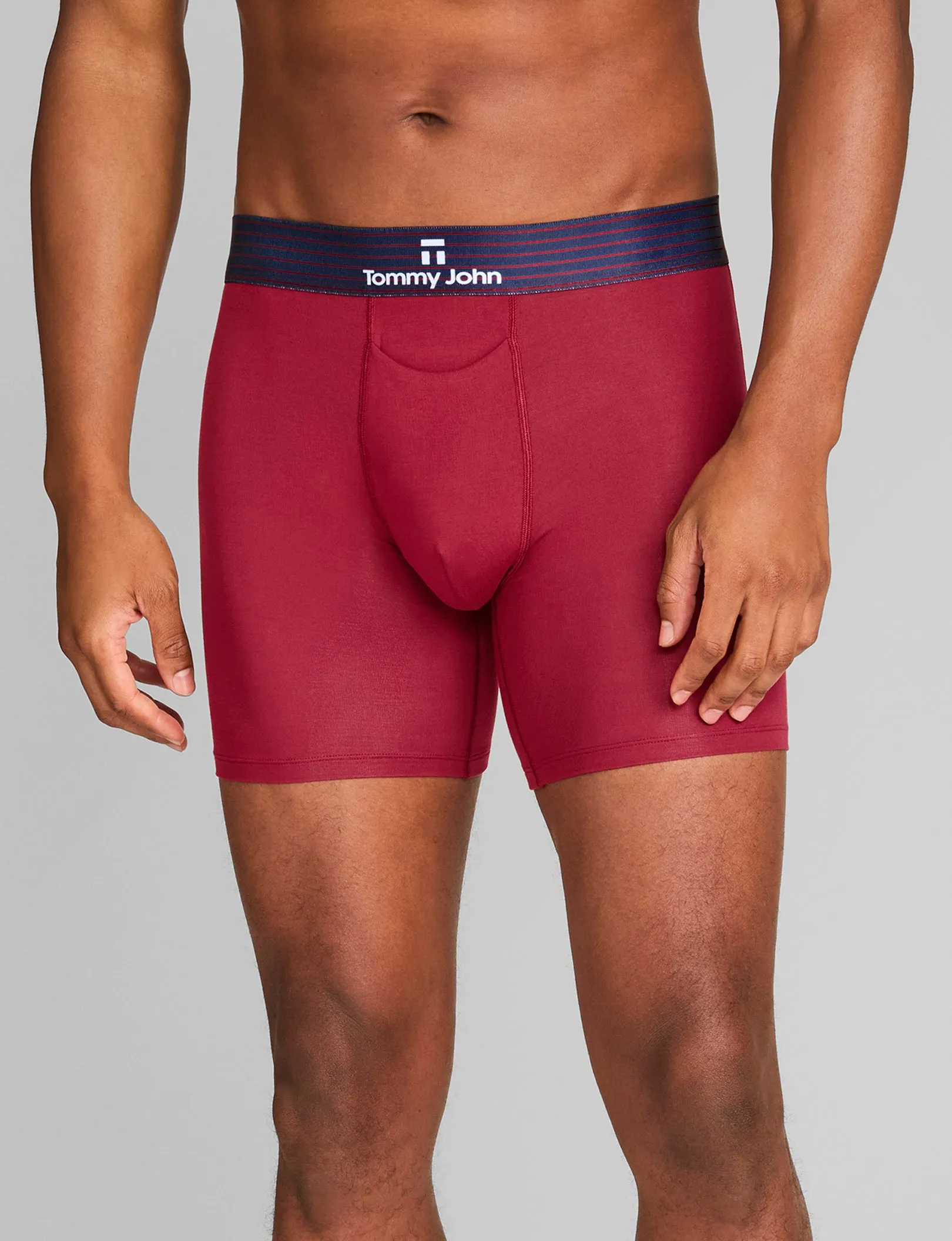 Second Skin Mid-Length Boxer Brief 6" (3-Pack)