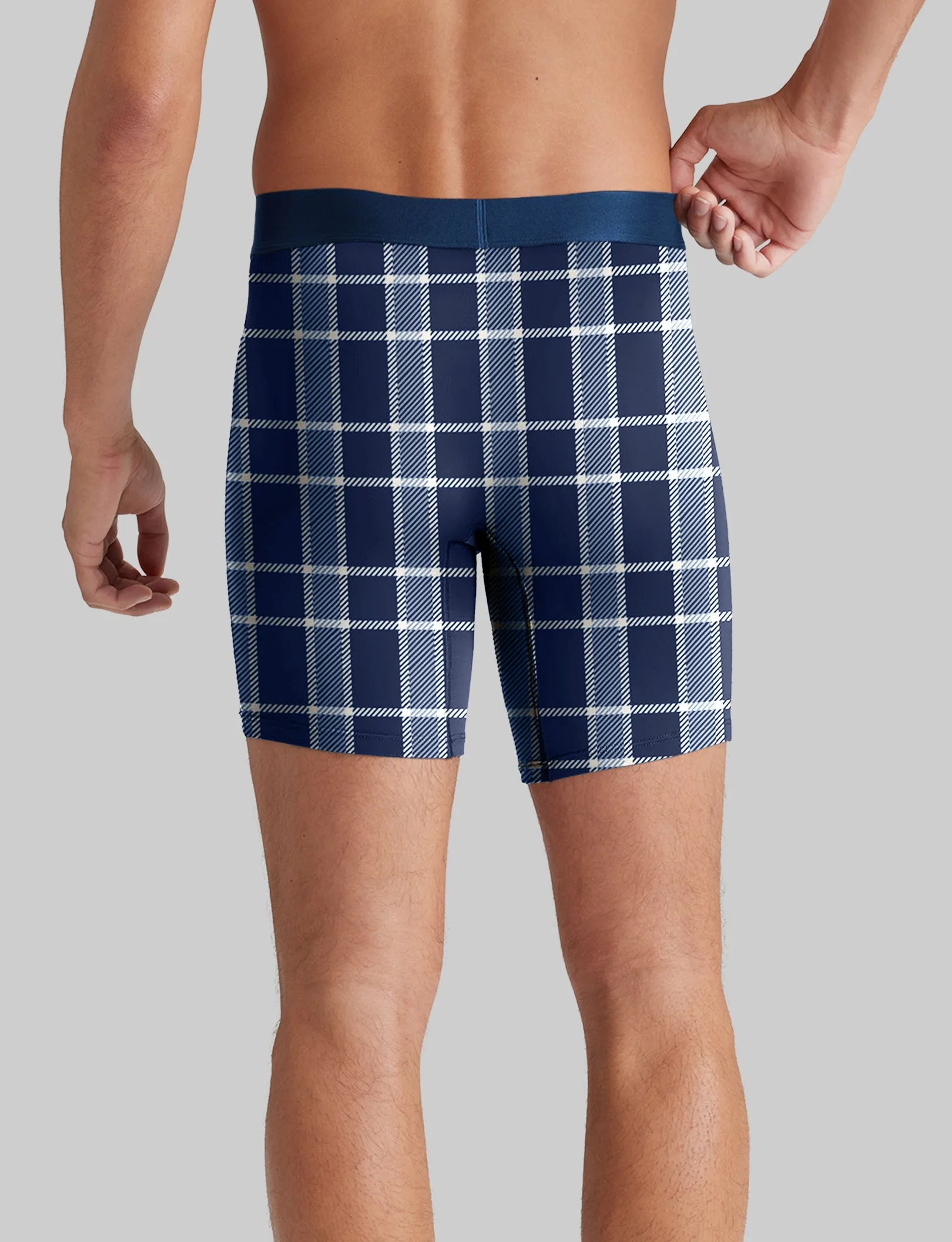 Second Skin Mid-Length Boxer Brief 6" (3-Pack)