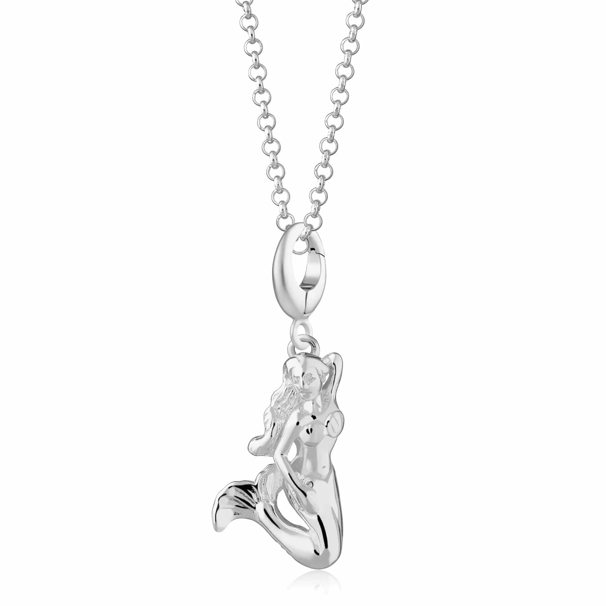 Silver Mermaid Necklace