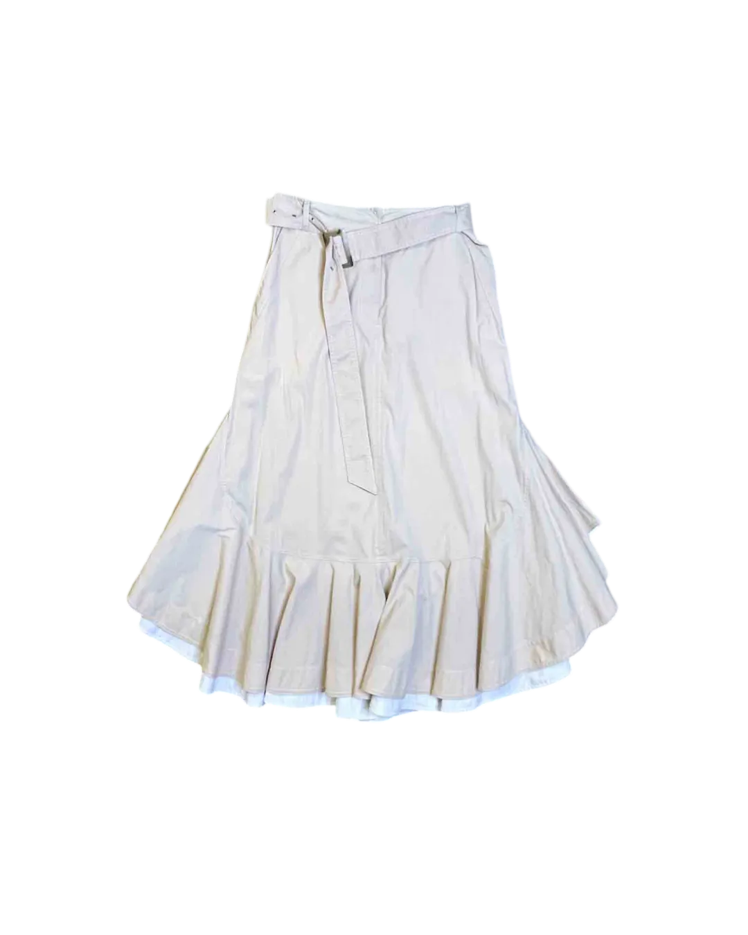 Size 3 (12) - Lee Mathews Belted Midi Skirt