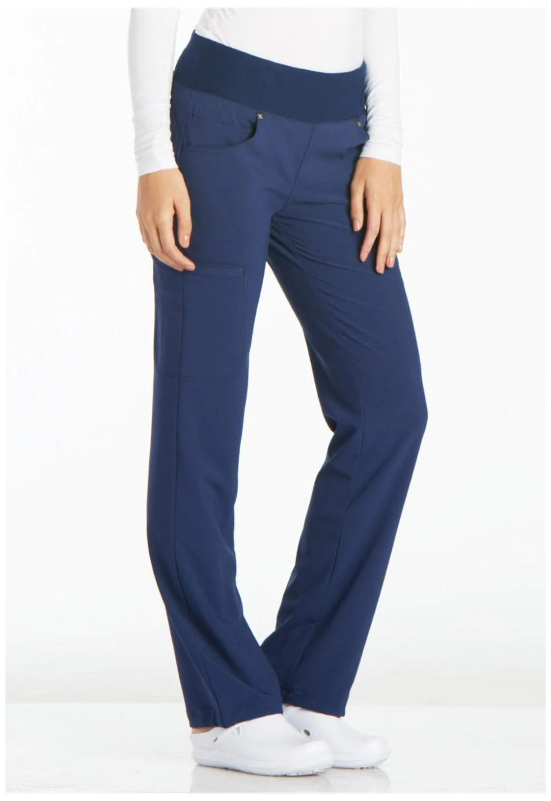 St George's iFlex PETITE Pull-on Scrub Pant Navy - Inseam 28.5" (72cm) STG-CK002PNAV