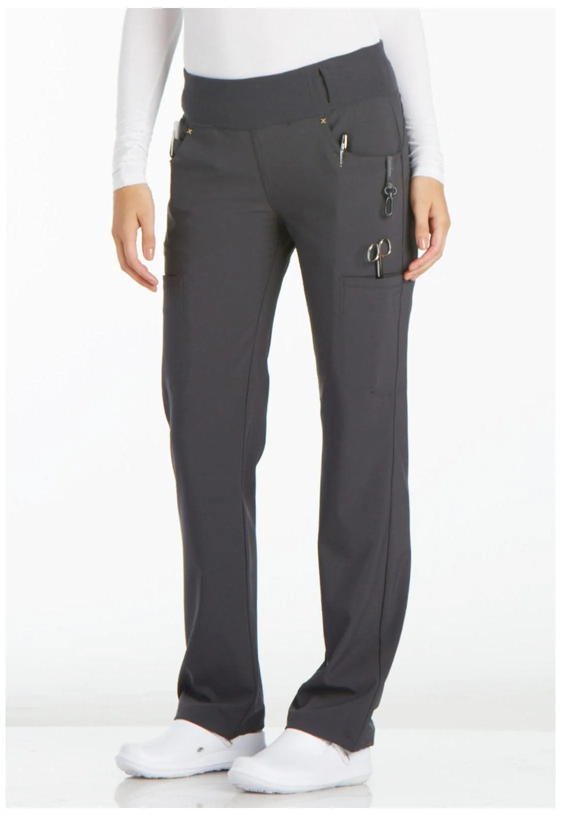 St George's iFlex Regular Pull-on Scrub Pant Pewter - Inseam 31" (79cm) STG-CK002PWT