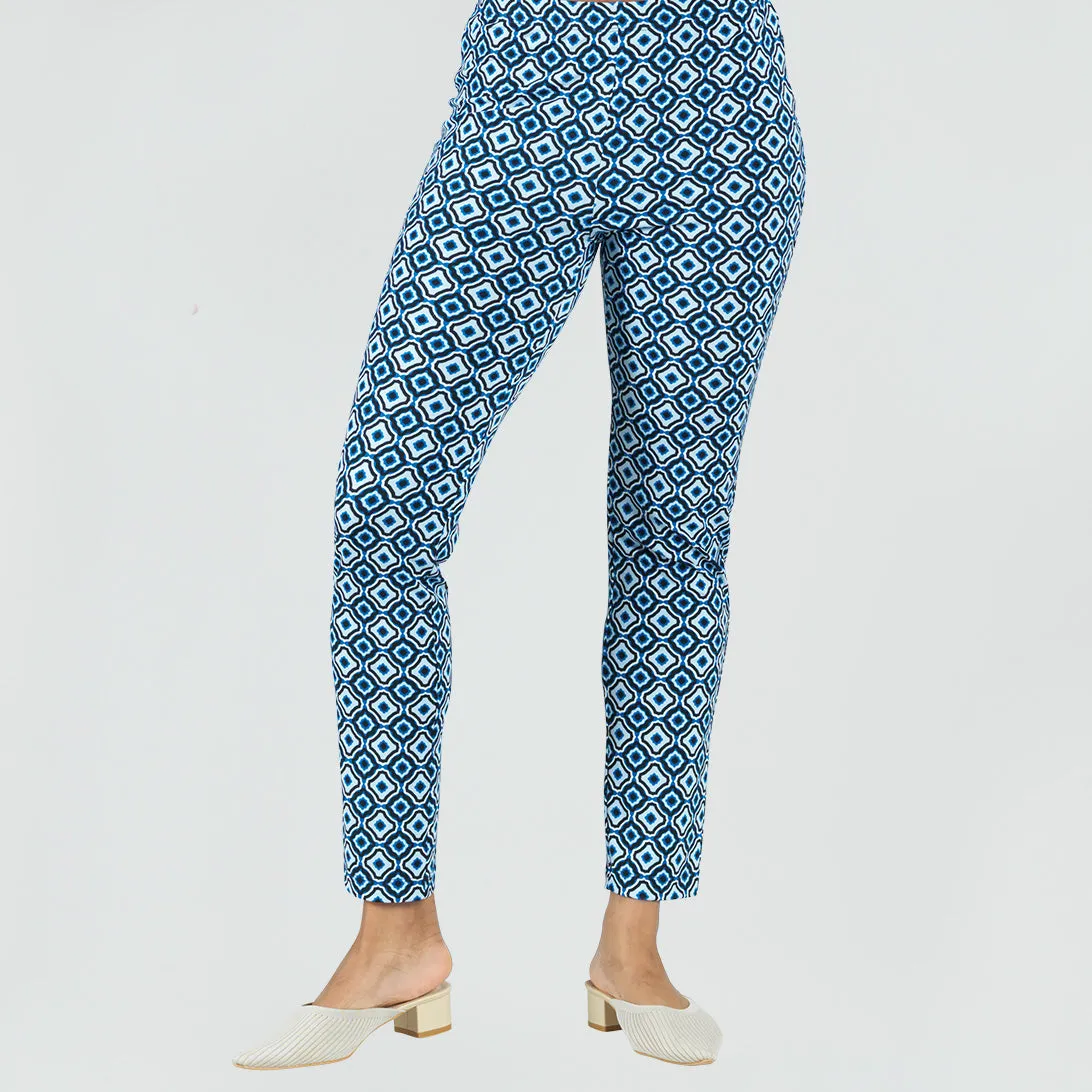 Straight Leg Pant - Tile Print - Final Sale!