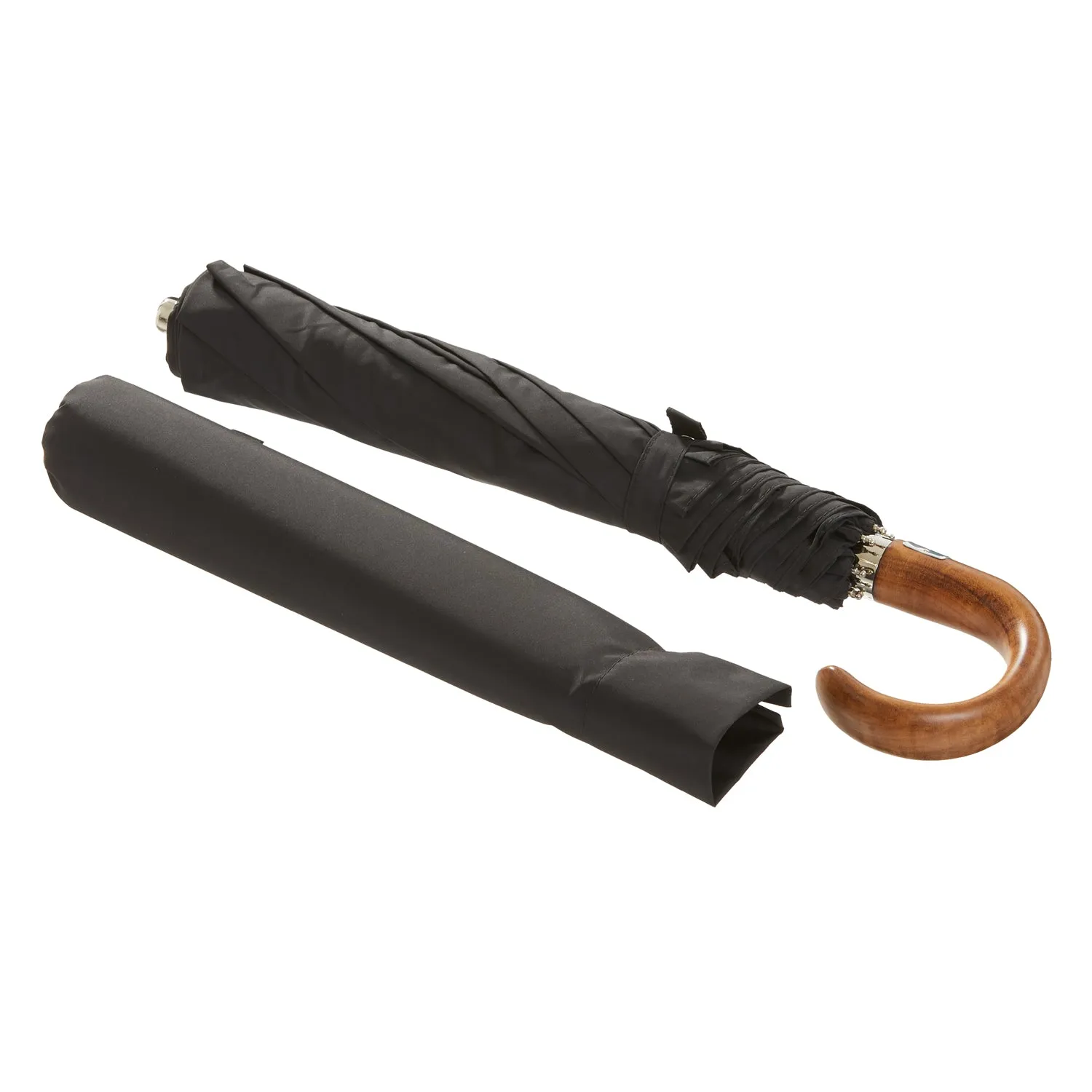 Telescopic Black Umbrella