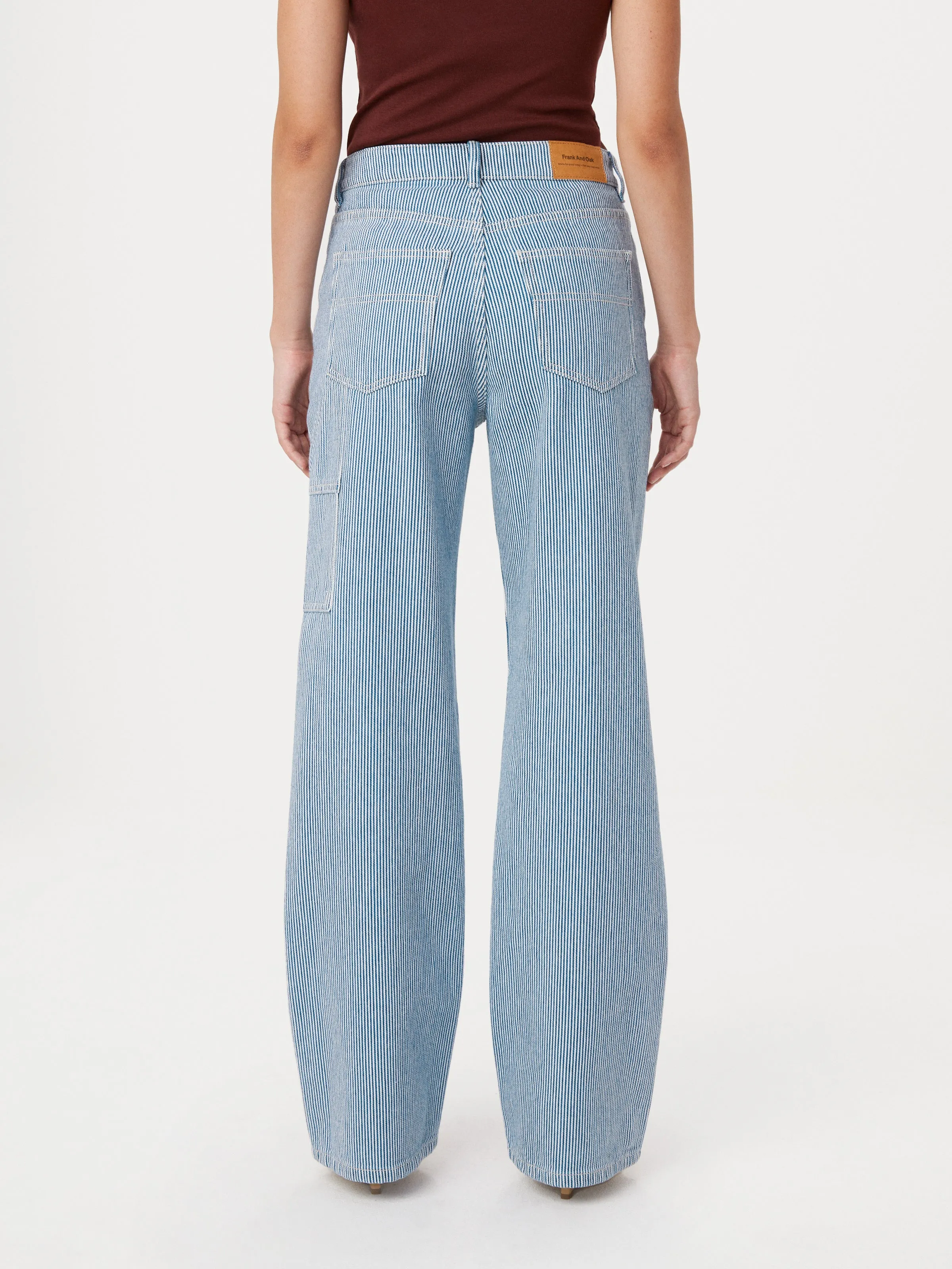 The Courtney Carpenter Loose Jean in Cobalt