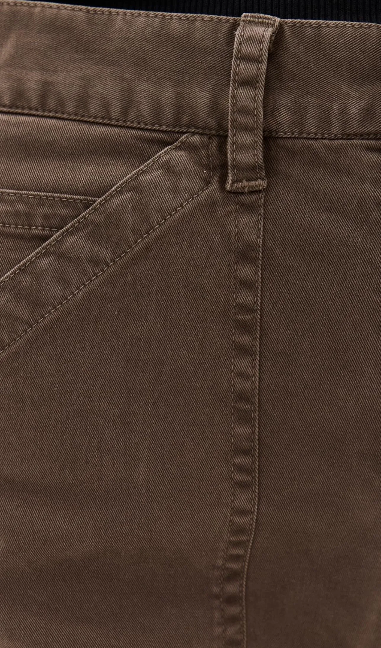 Tibault Twill Pant in Wood